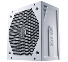 Блок питания Cooler Master V750 Gold-V2 White Edition, 750W, ATX, 135mm, 24pin, 12xSATA, 4xPCI-E(6+2), APFC, Full Modular, 80+ Gold