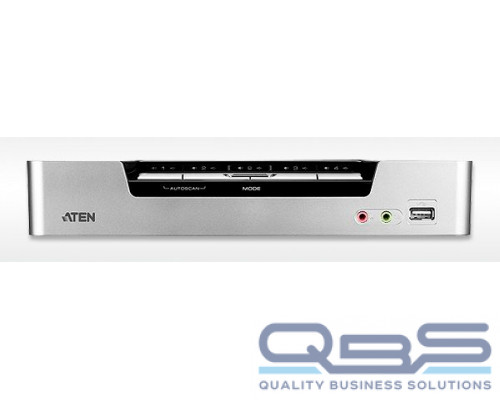 Переключатель электронный ATEN 4-Port USB HDMI/Audio KVMP™ Switch купить QBS.ru