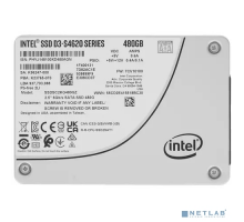 накопитель Intel SSD 480Gb S4620 серия SSDSC2KG480GZ01 {SATA3.0, 3D2, TLC, 2.5