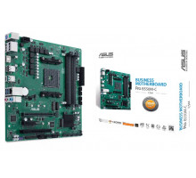 Материнская плата ASUS PRO B550M-C/CSM, Socket AM4, B550, 2*DDR4,2*DP+HDMI, SATA3 + RAID, Audio, Gb LAN, USB 3.1*8, USB 2.0*4, COM*1 header (w/o cable), mATX ; 90MB15Q0-M0EAYC, 3 year