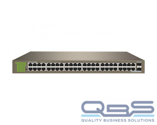 Коммутатор IP-COM 48GE+2SFP Unmanaged Switch купить QBS.ru