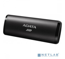 носитель информации Твердотельный диск 1TB A-DATA SE760, External, USB 3.2 Type-C, R/W -1000/- MB/s 3D-NAND, черный ASE760-1TU32G2-CBK