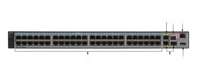 AR2201-48FE Front Panel AR2201-48FE Front Panel